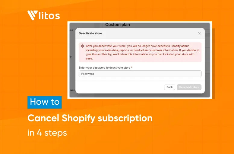 how to canceel shopify subscription