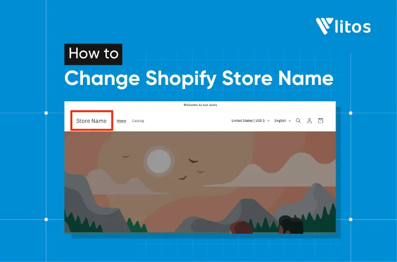 how to change shopify store name