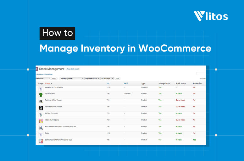 how to manage inventory in woocommerce