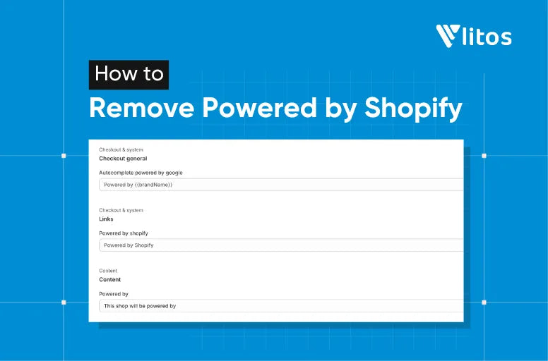 how to remove powered by shopify
