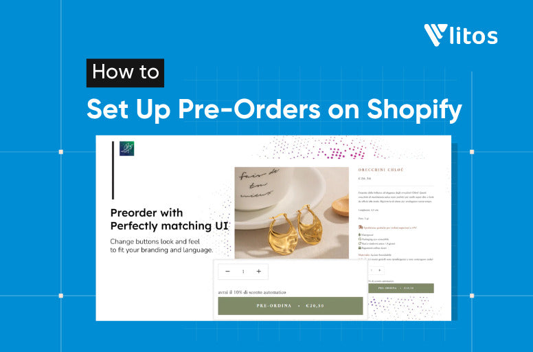 how to set up pre order on shopify