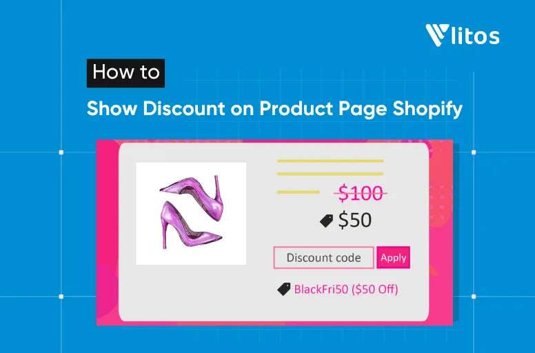 how to show discount on product page shopify