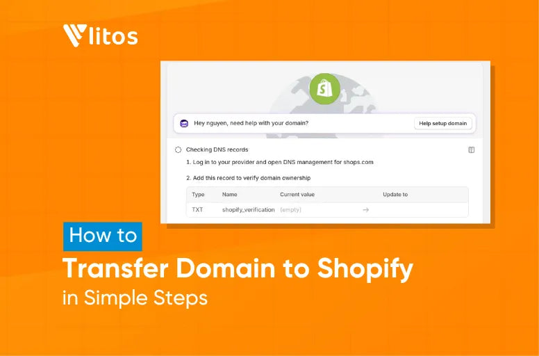 how to transfer domain to shopify