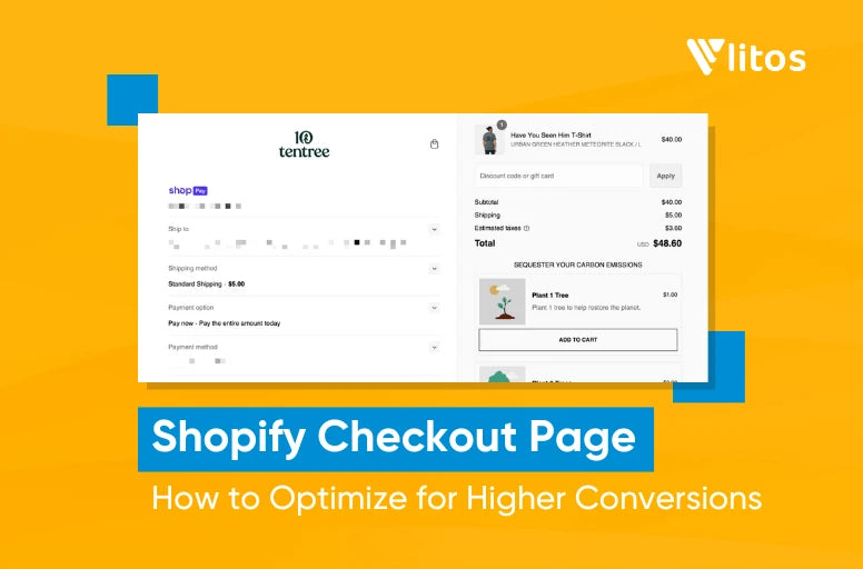 shopify checkout page