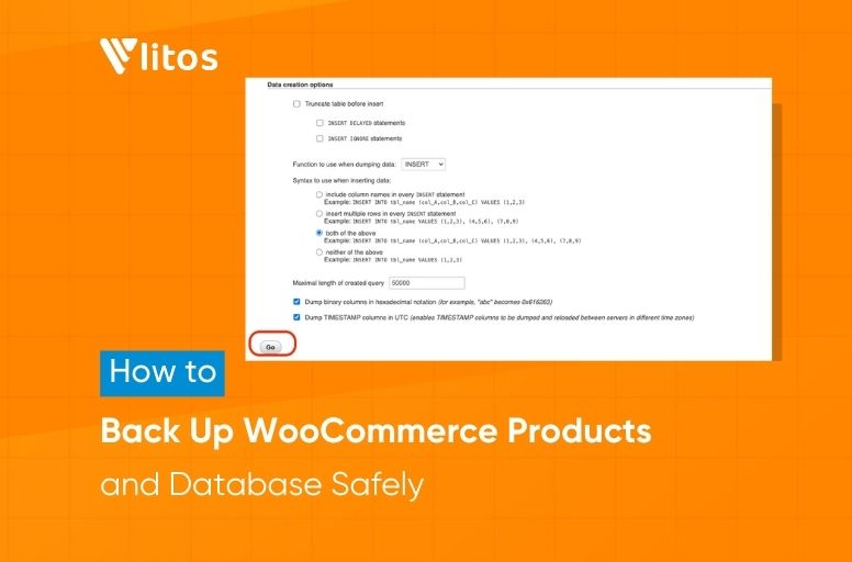 woocommerce product backup
