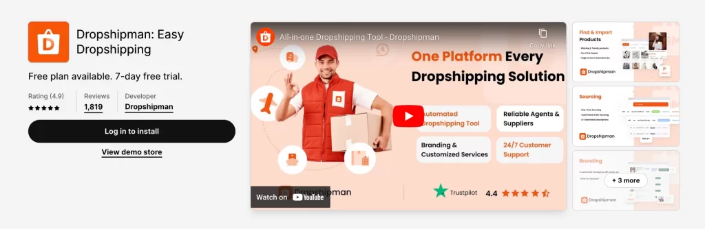 Dropshipman - Easy Dropshipping