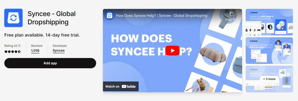 Syncee - Global Dropshipping