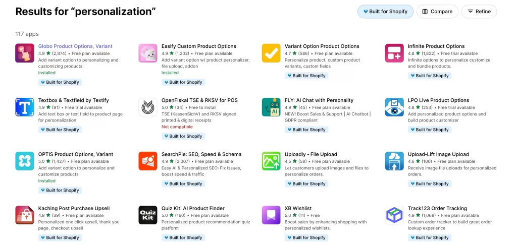 10 persionalization apps