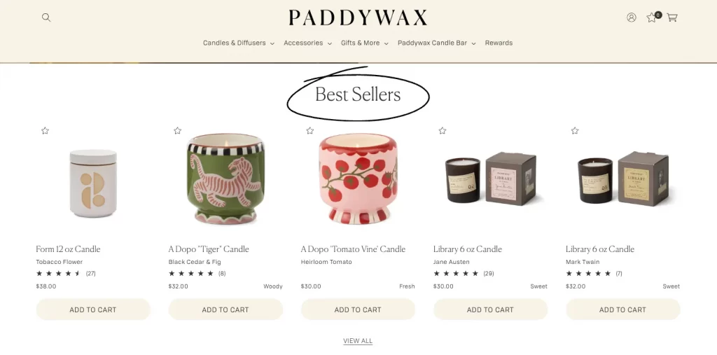 scented candles and essential oils