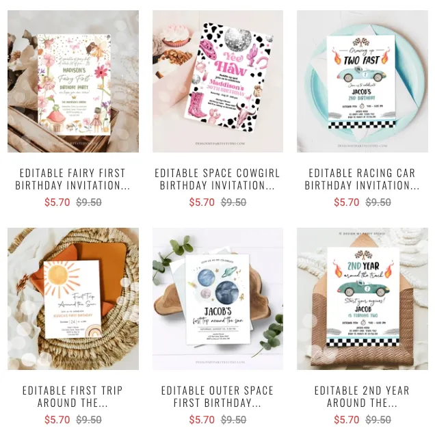 personalized digital products