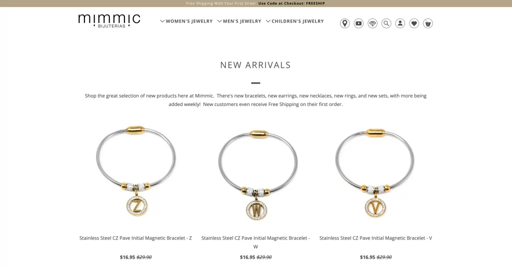 mimic fashion jewelry