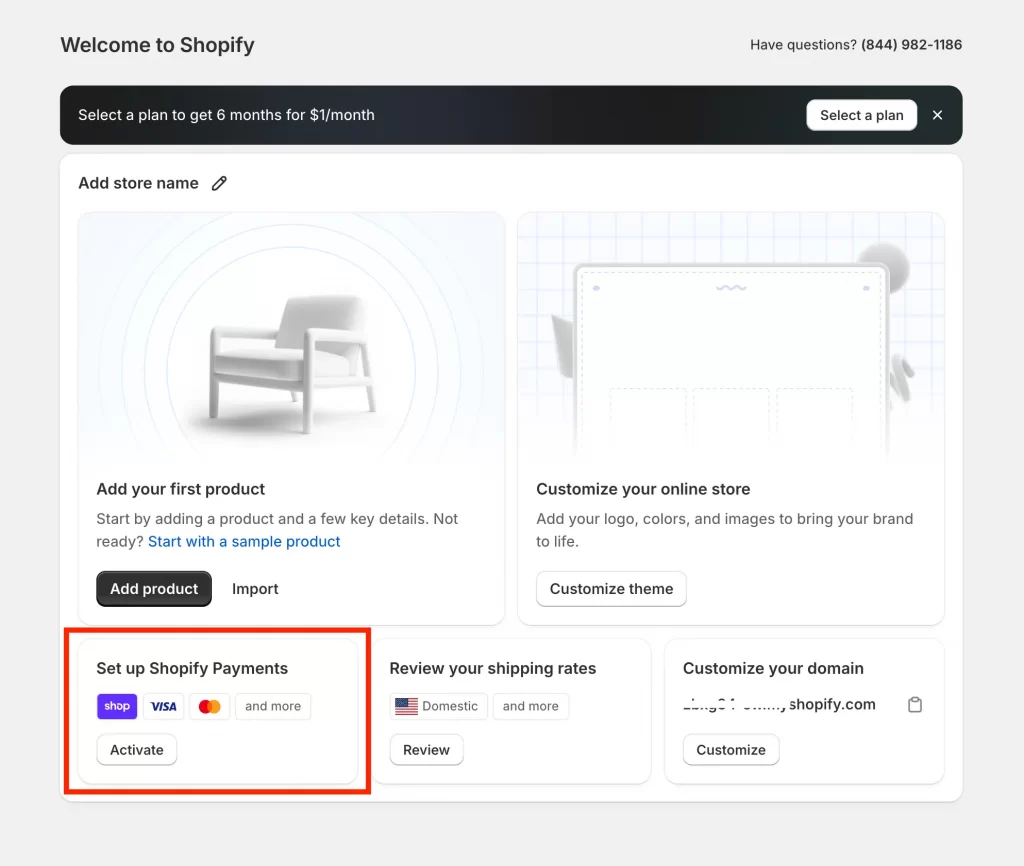 2 new shopify account