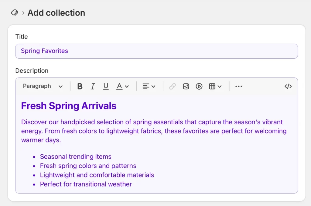 7 SMART Collection Details