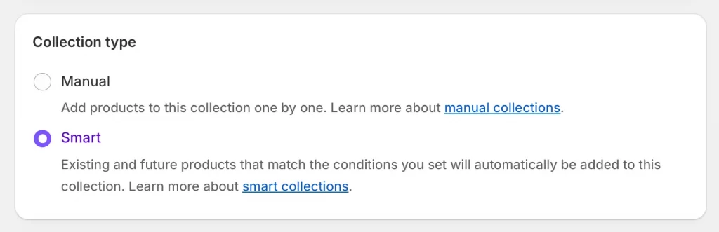8 Choose SMART Collection