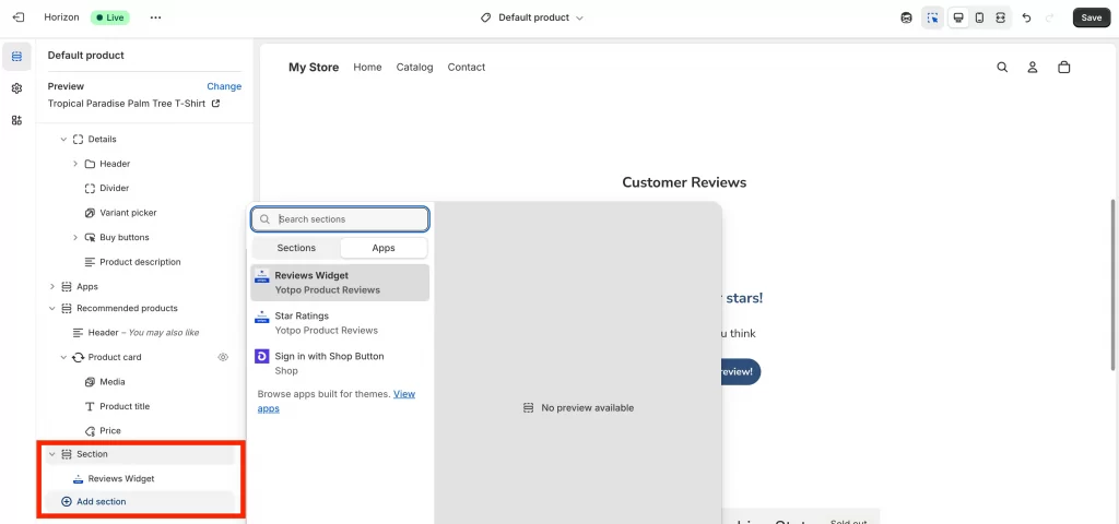 3 step 3 2 add review sections