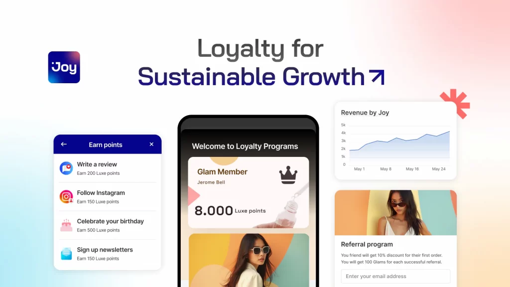7. Joy Loyalty Program & Rewards