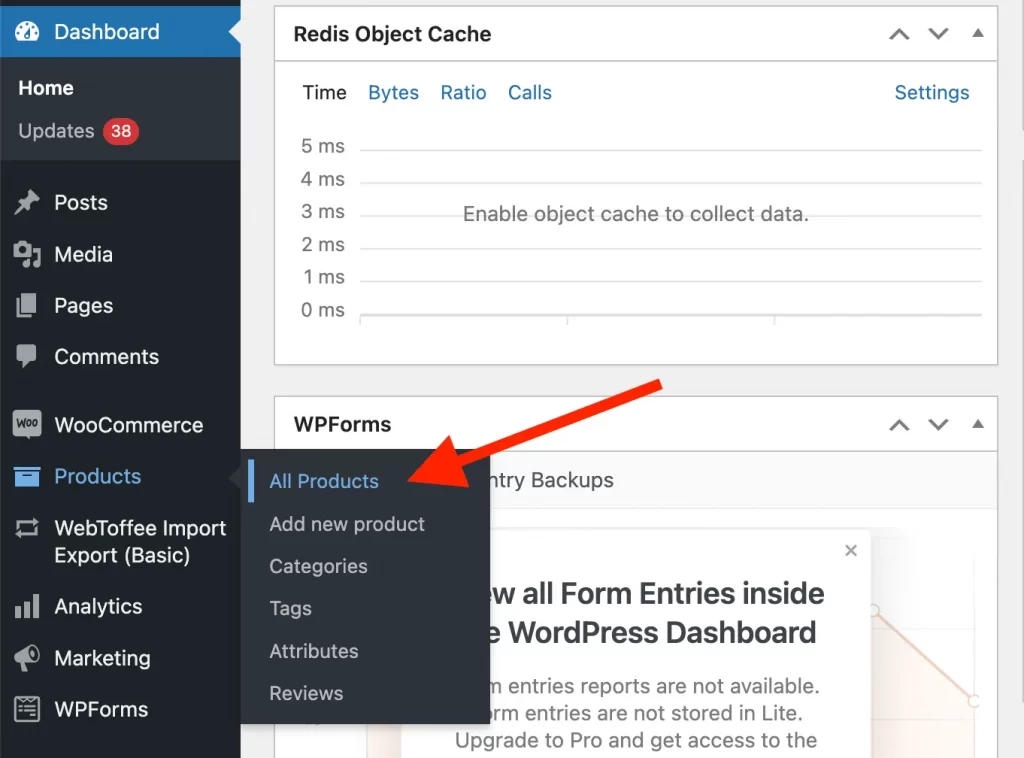 go to product section