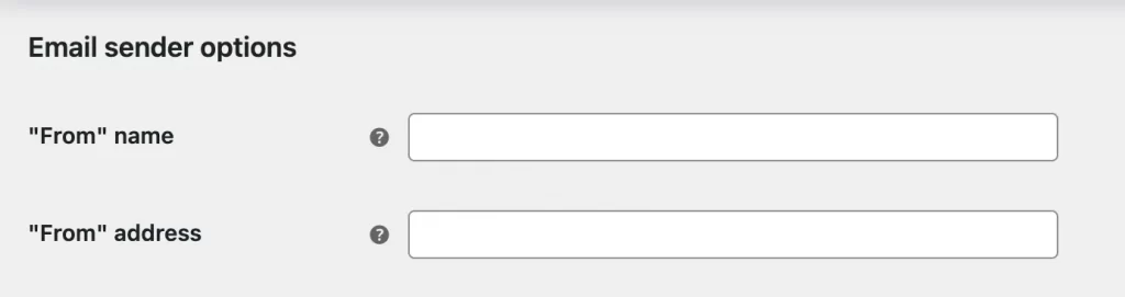 3 email sender option