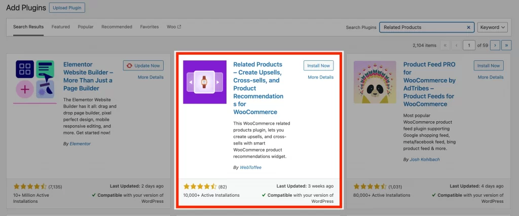 woocommerce related products plugin