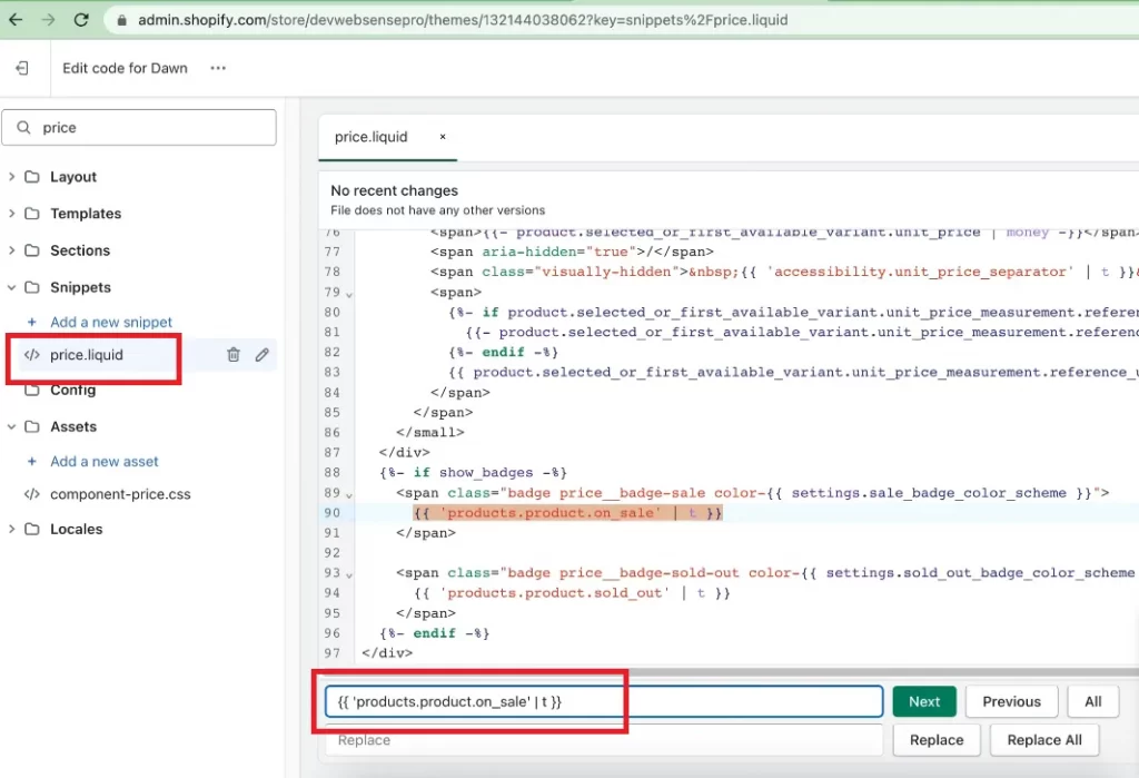 replace price liquid