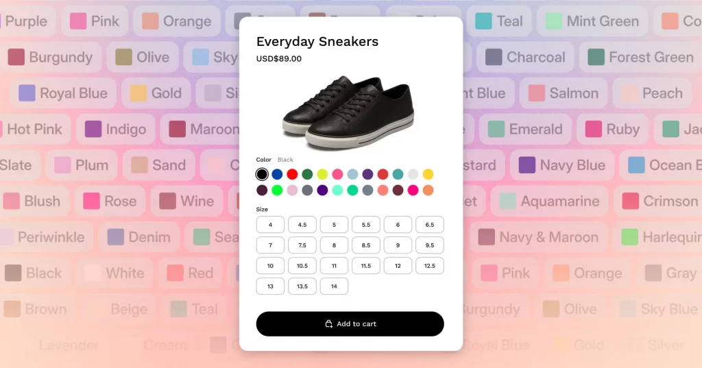 shopify 2028 variants