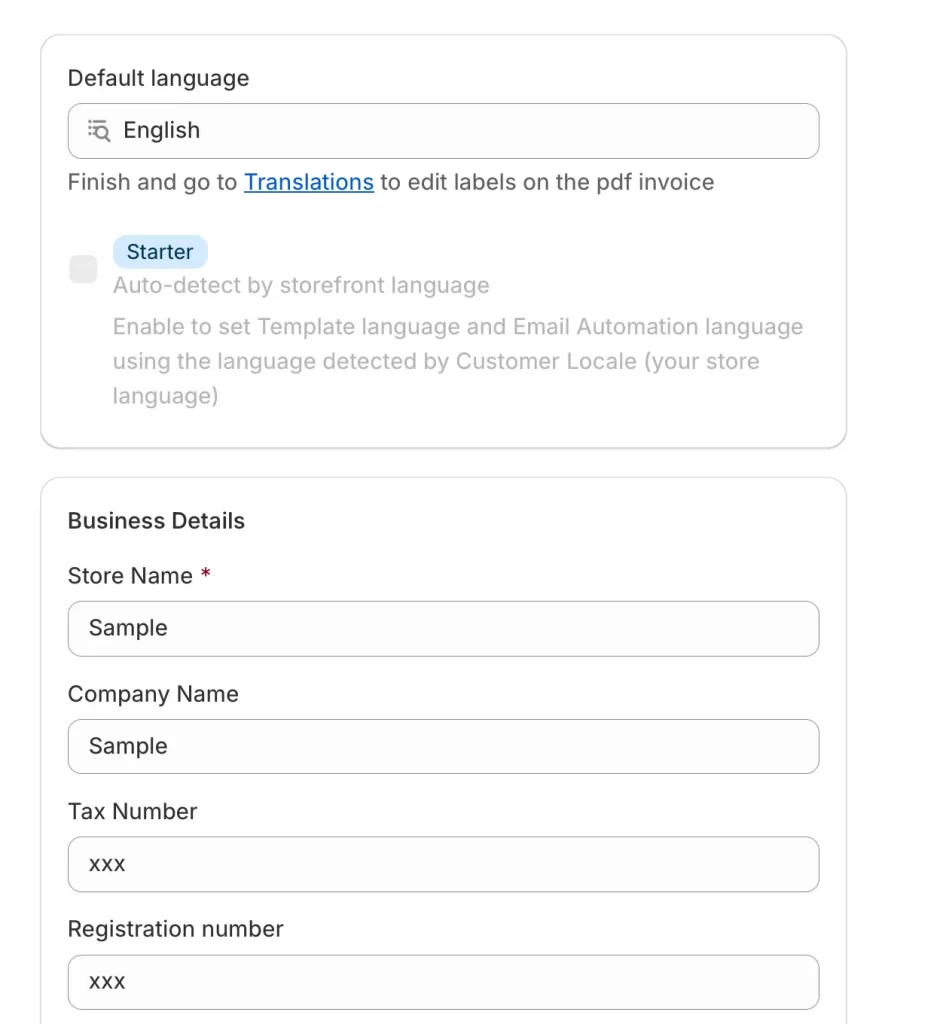 store details vify app