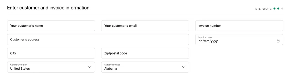 shopify free invoice