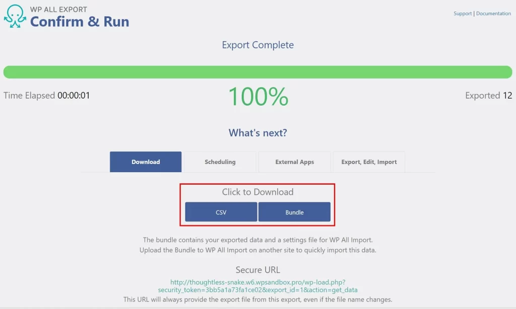 export-woocommerce-orders-confirm-and-run