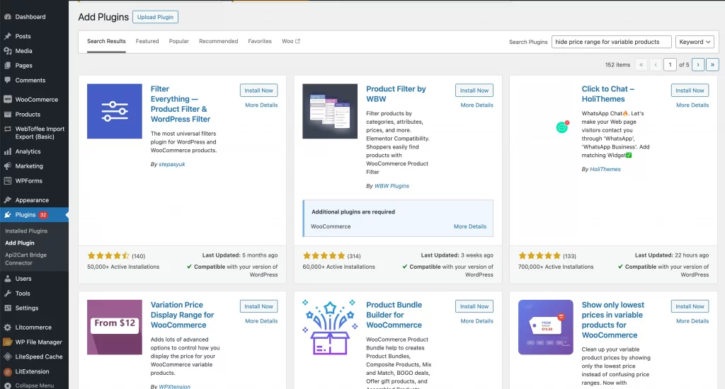 woocommerce plugin for price