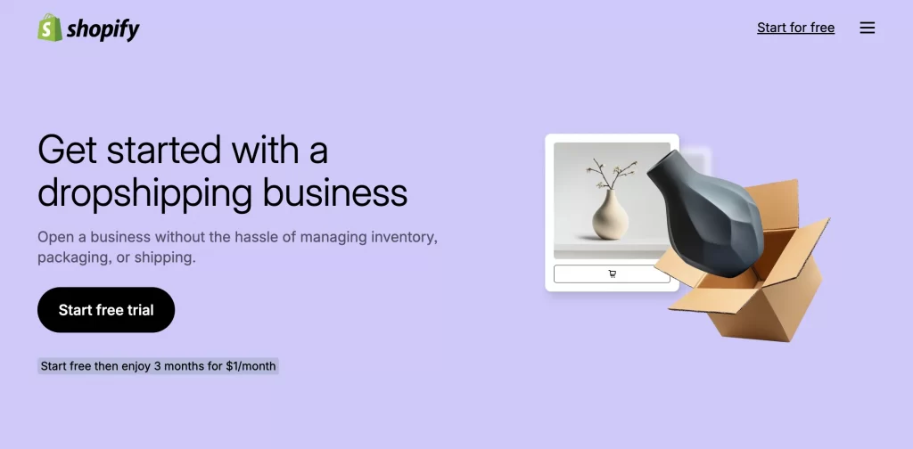 dropship with shopify