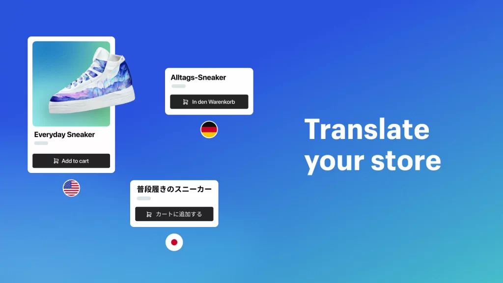 shopify translate and adapt