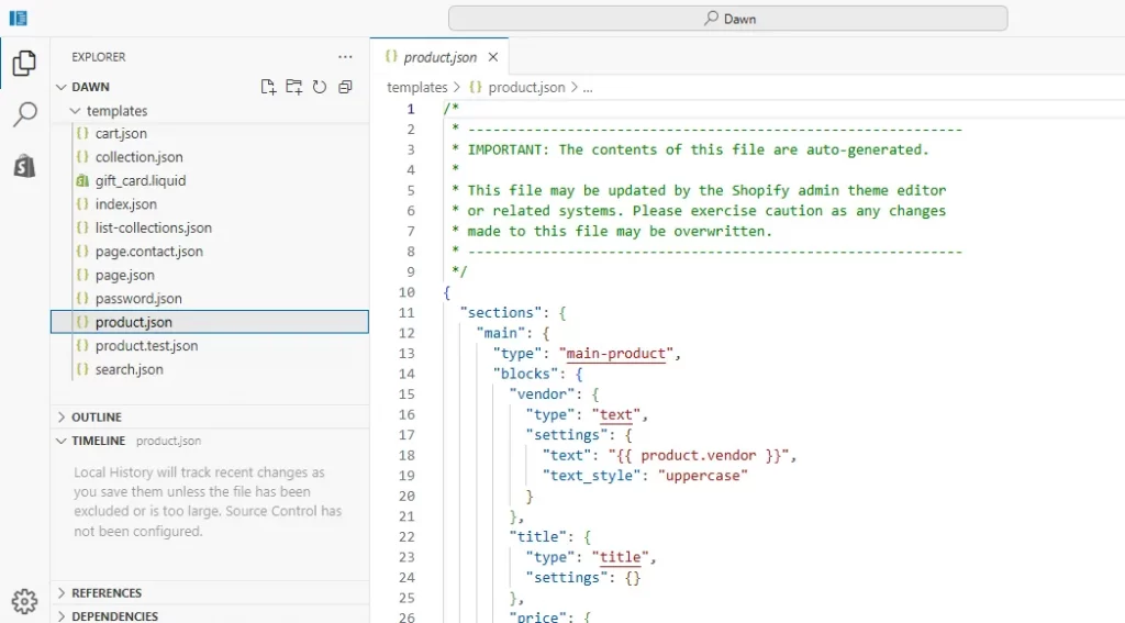 custome pre-order template