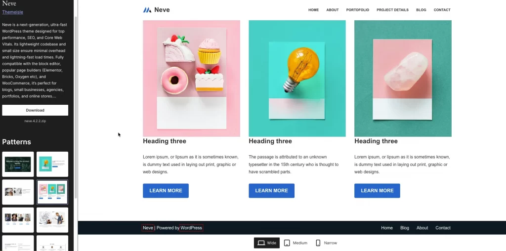 3 neve fastest woocommerce theme