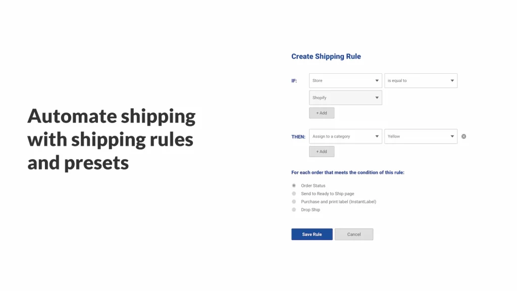 shipping easy