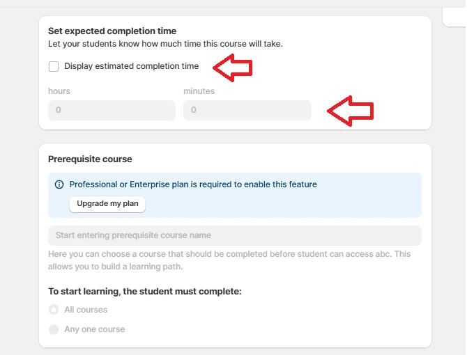 shopify course hours