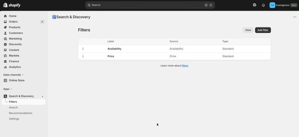 search and discovery app