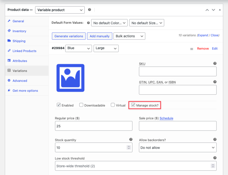 woocommerce-variation-stock-management