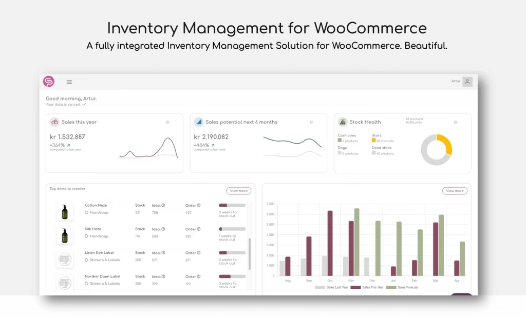 inventory management for woo